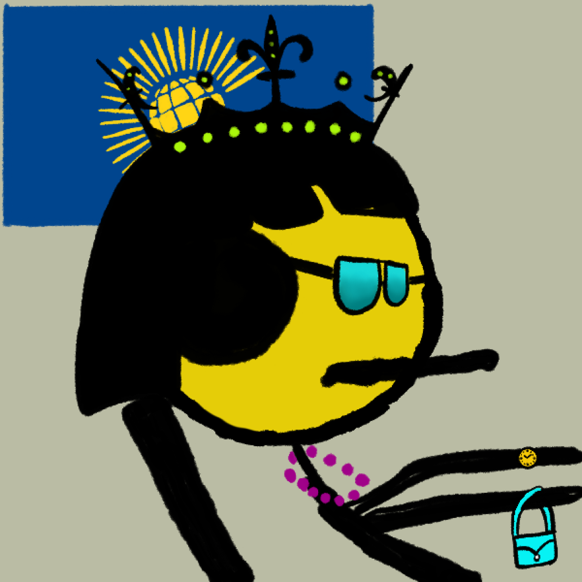 SURPRISE ANOTHER SNEAK PEAK

#NFTs #NFTCommumity #NFTdrop #mfers #QueenElizabeth