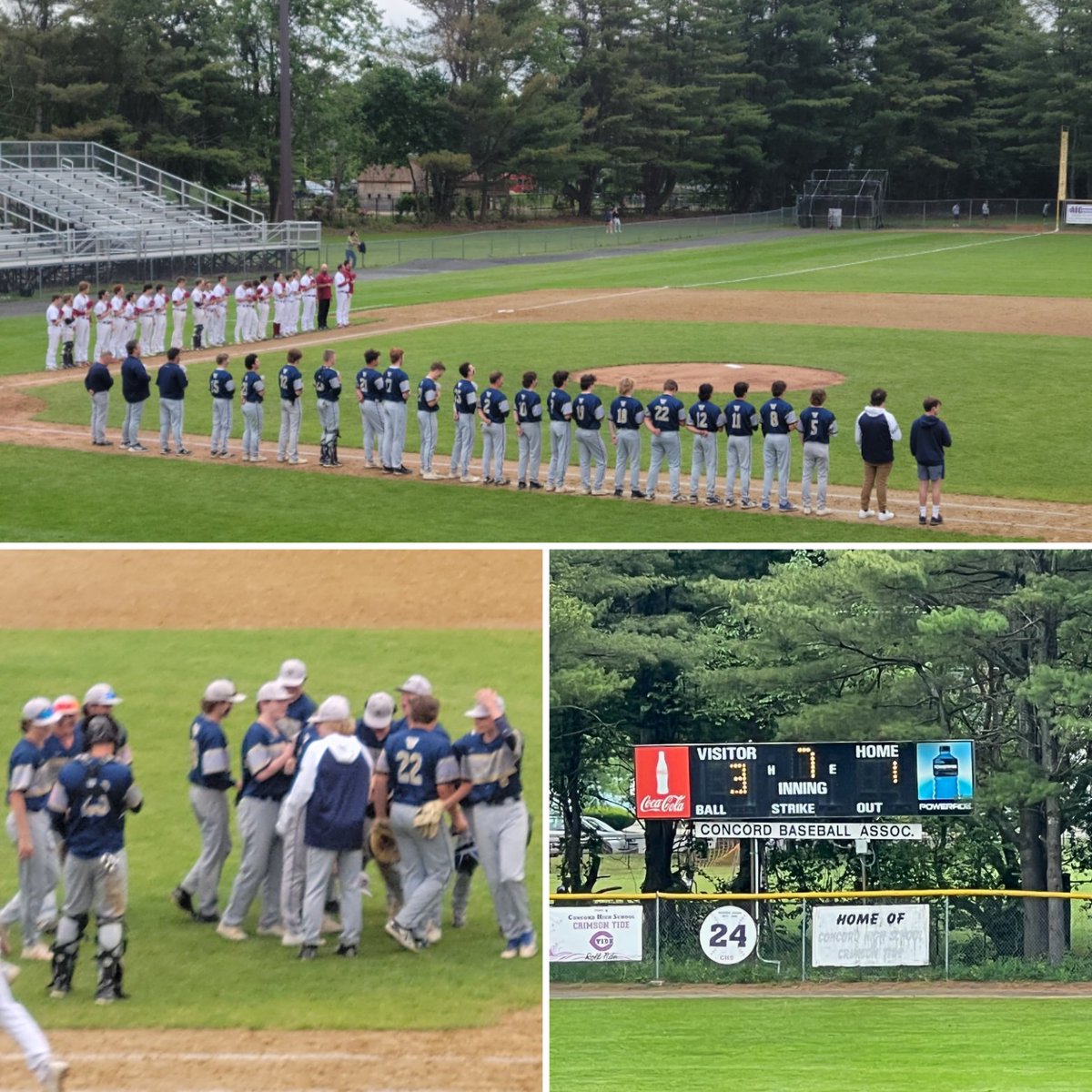 The Varsity Jags came home with a sweet round one playoff victory today over Concord!! ⚾️⚾️⚾️
⭐️Parke: 5.1 innings 3 hits 8Ks and the W! 2-4 with a Double
⭐️Haga: 2-4 2 RBIs
⭐️Armstrong: 2-4 
⭐️Osiek: 1.2 scoreless and the save!!! 

(Repost from <a href="/WHS_beisbol/">WHS Baseball</a>)