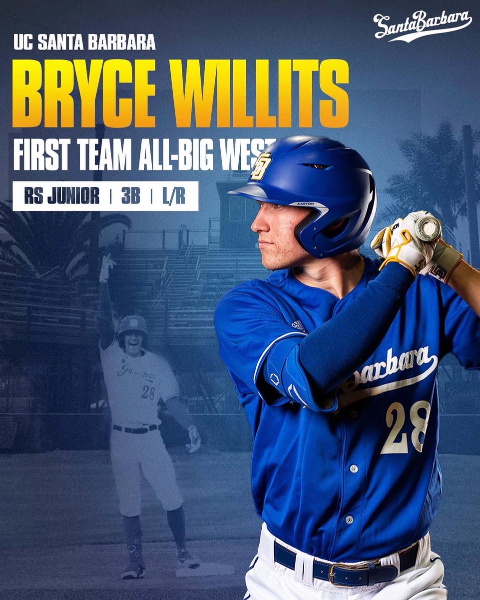 UCSB_Baseball's tweet photo. Congratulations to our Gauchos on making the All-BigWest First Team!!

#GoChos | #RoadToChOmaha https://t.co/YEak23UONk