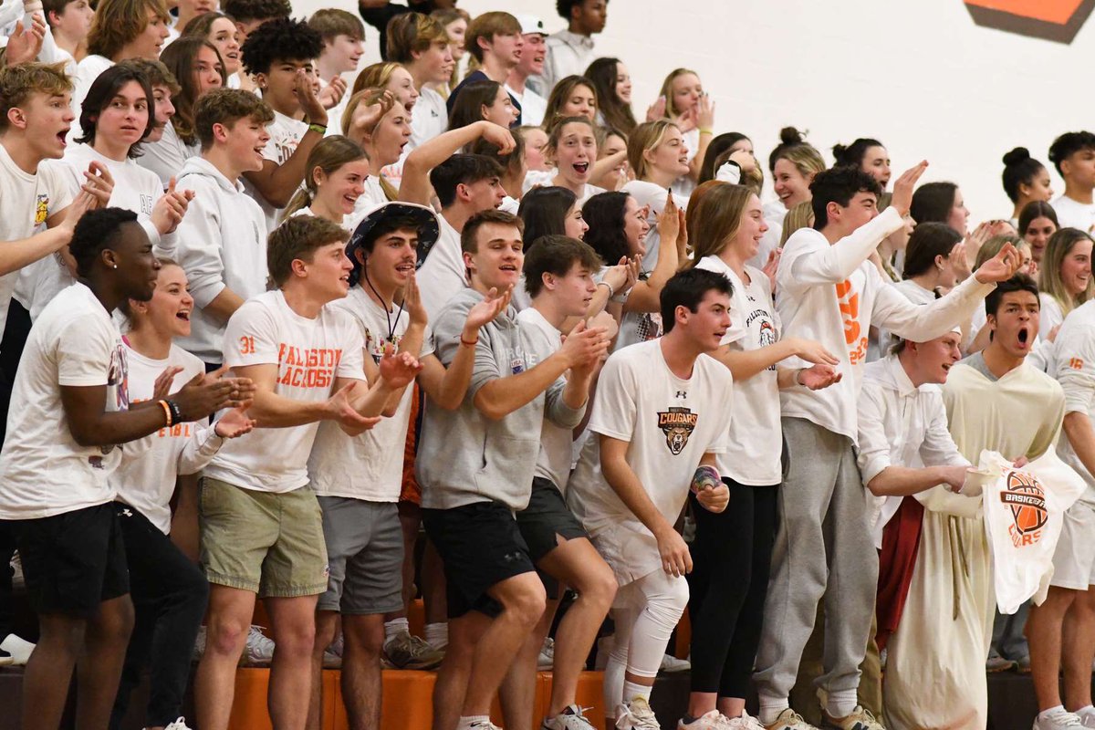 Fallston Student Section tweet media