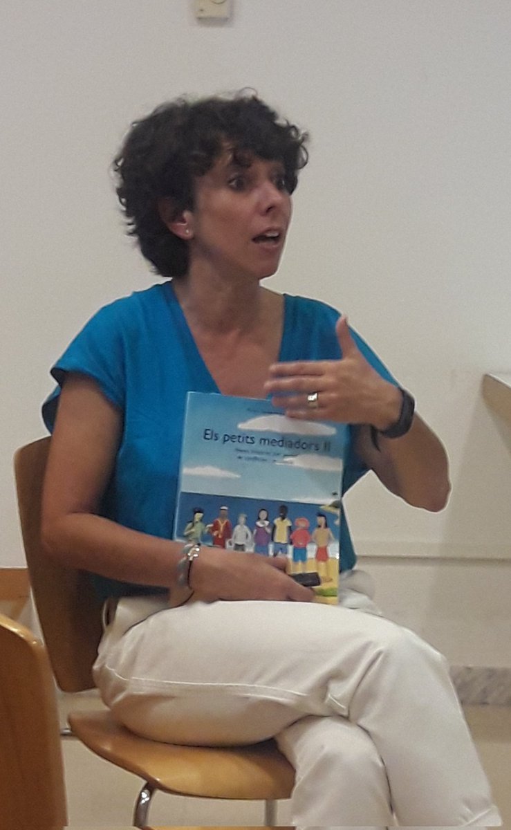 madayrivero's tweet photo. Ahir, els #petitsmediadors i @marionagarriga1 es van fer gegants davant dels nostres ulls! #mediacio #projecteeducatiu #resoluciodeconflictes #prevencio #provencio #LH #escoles #families #nens https://t.co/fRAhbSbUop