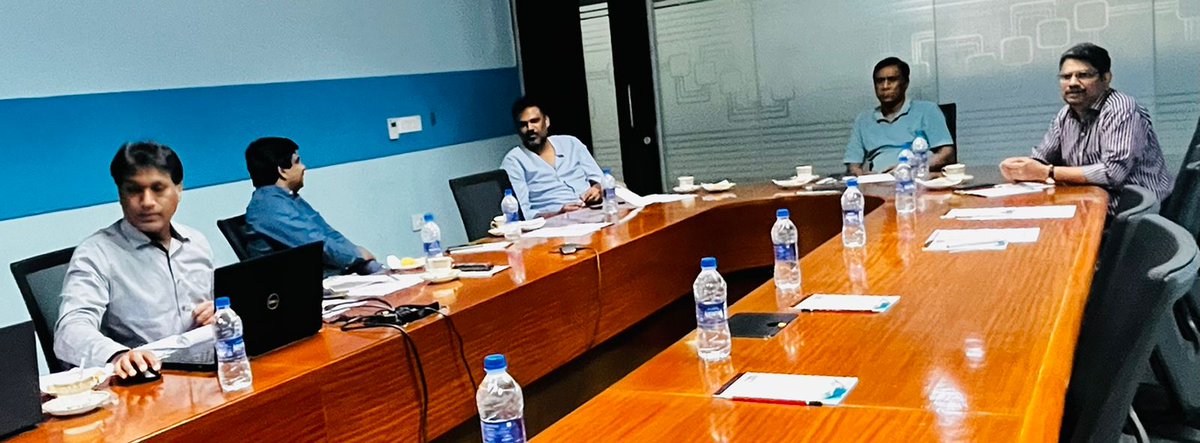 STPIIMAGECOE's tweet photo. 11th PMG meeting of @STPIIMAGECOE  held on 2/06/2020 @STPIHyderabad through Hybrid mode under the Chairmanship of @Shashi_Reddy12 Chief Mentor #IMAGECoE  PMG reviewed the progress and discussed the upcoming operational activities &amp; further courses of action. https://t.co/iv69vvwrv9
