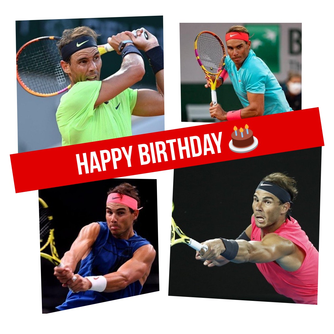 Vers un 14ème Sacre ?
Happy Birthday Rafael Nadal    