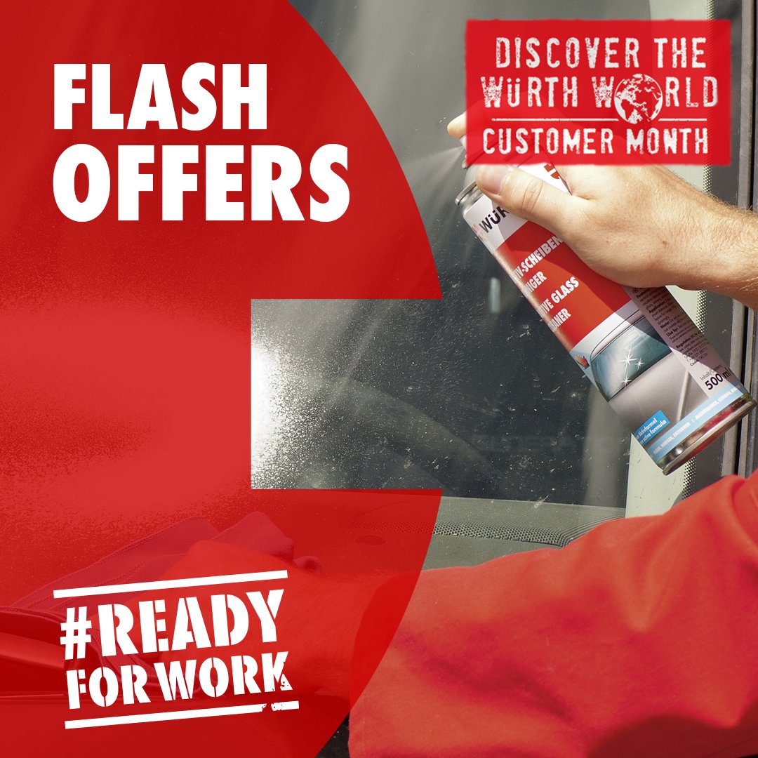 WurthUK's tweet photo. ⚡ New #FlashOffers to kick the month off ⚡
Don't miss out on these incredible deals, simply log into the e-Shop today: https://t.co/A4dPDvZefD 🛒⏰ https://t.co/dXKUTv2FGy