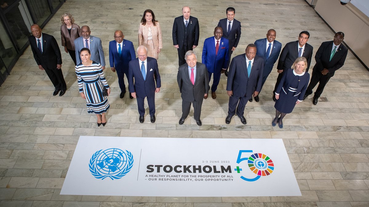 1000s of participants attended #Stockholm50 DAY 1 with speakers including His Majesty the King of Sweden, Sweden PM Magdalena Andersson, Kenya Pres. Uhuru Kenyatta, Comoros Pres. Azali Assoumani, Libya Pres. Mohamed al-Menfi, and #UN SG António Guterres.
#OnlyOneEarth