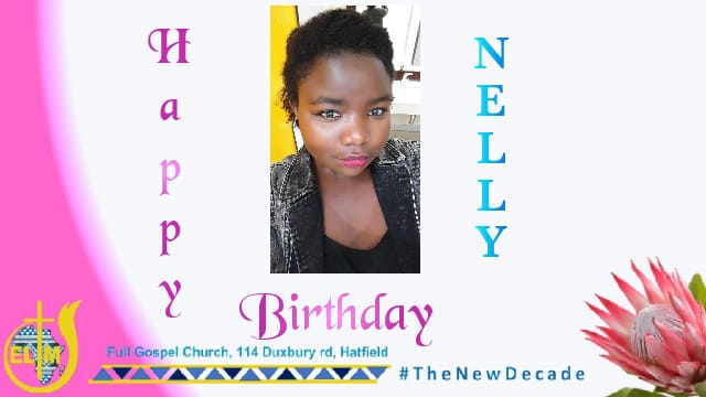 Happy Bithday Nelly, we pray God's richest favor upon yr life. We pray that you will enjoy lits of spoiling and Royal Treatment. Draw close to Jesus and He will draw close to you. Eat all the wrong stuff 🤣☘️🍀🌱🌿🥧🍧