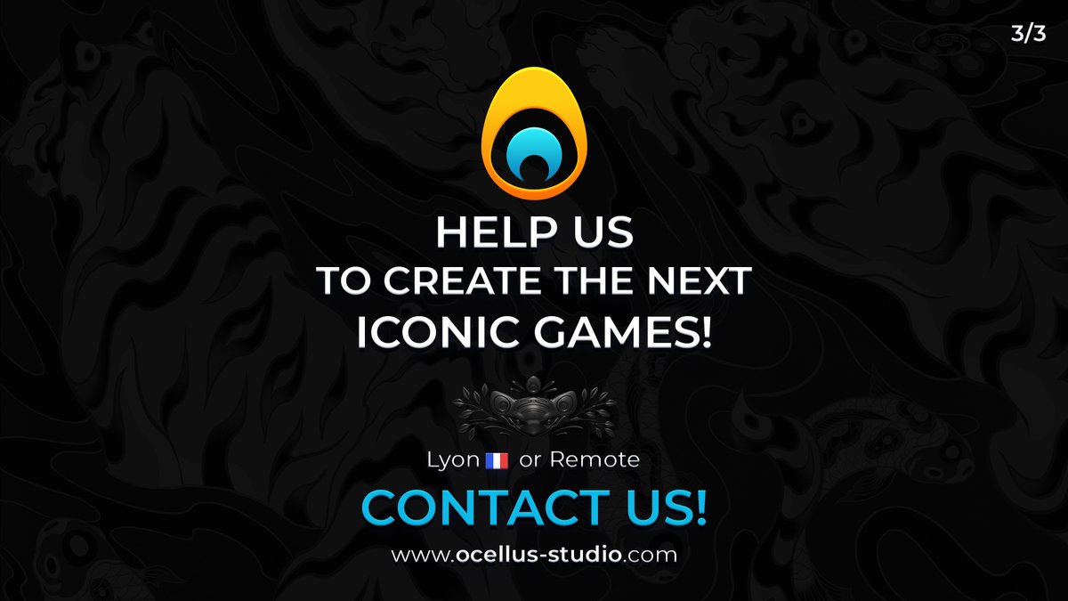 OcellusGames's tweet photo. 📢 We're looking for talents to join our new studio Ocellus Games!

- Senior Unreal Programmer (Mobile or PC/Console)
- Mobile Senior Unity Programmer
- Mobile Senior Game Designer
- Senior Mobile Game Producer

➡️ https://t.co/JhHqM5HXjV ⬅️
#Hiring #JobOffer #VideoGames https://t.co/vIlaraIv4p