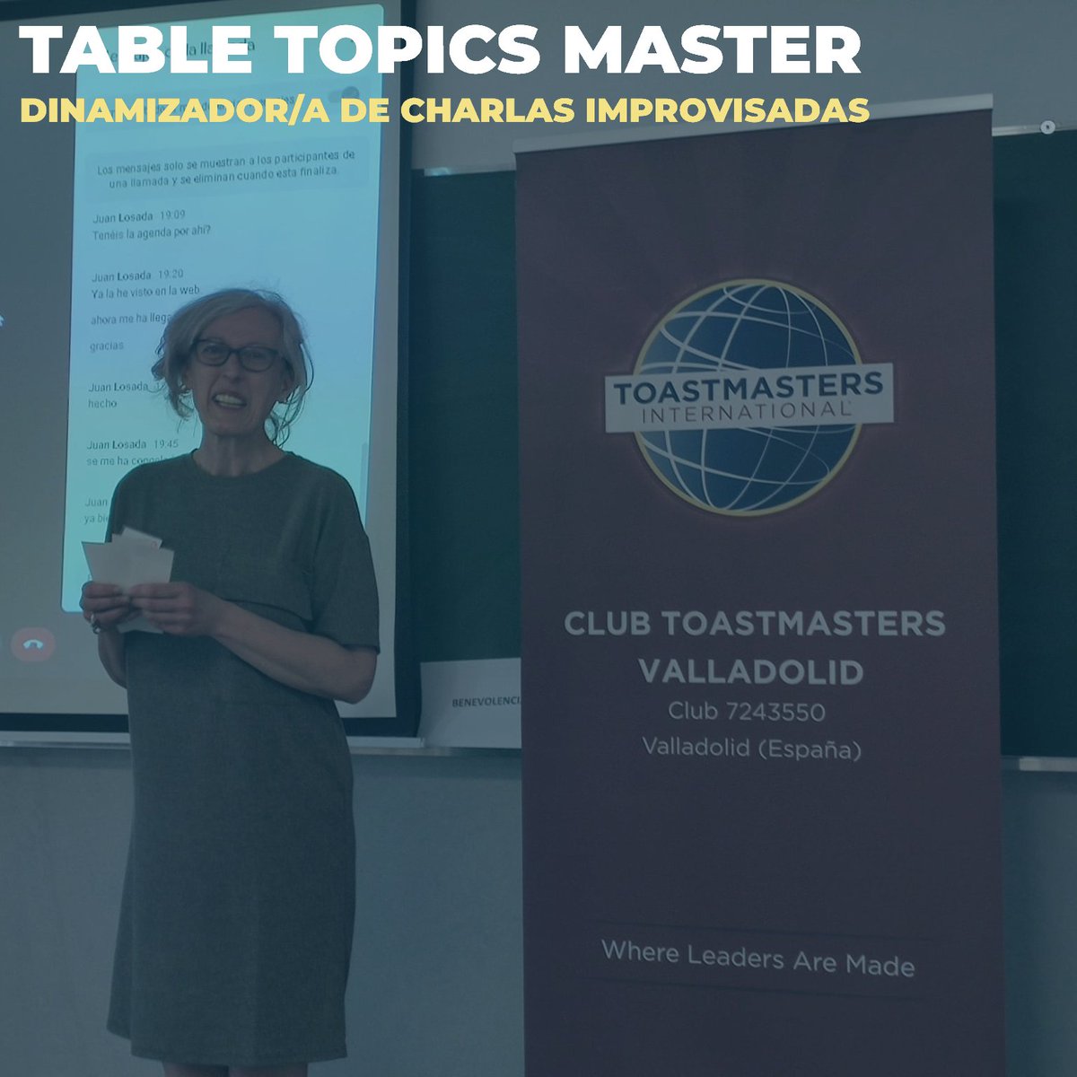 Toastmasters Valladolid tweet media
