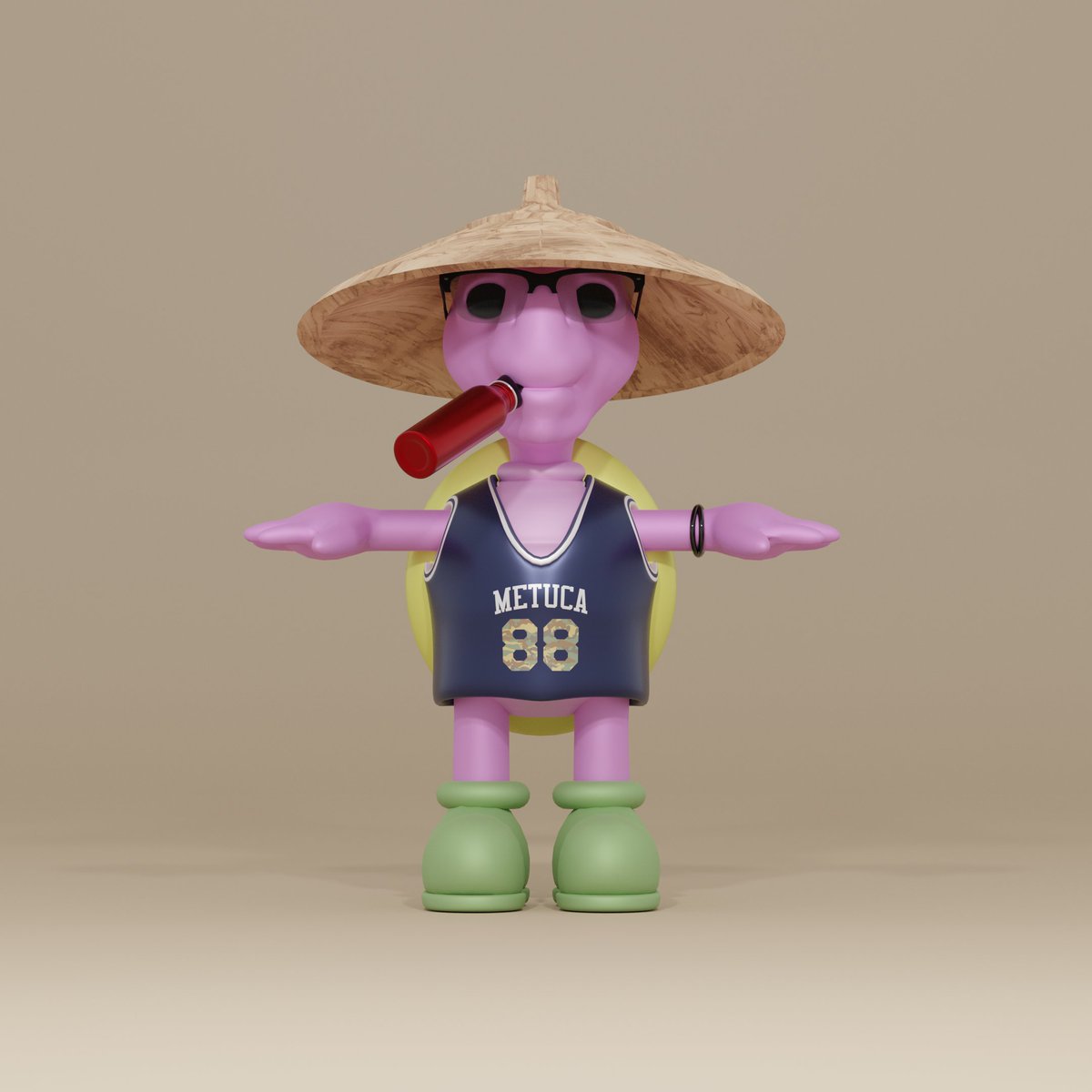 MetaTurtleClub's tweet photo. Generative algorithm output #1

Meta Turtles use metal bottles! Be like a Meta Turtle because plastic bottles can harm turtles.

#savetheturtles #nft #nfts #nftproject #3dart #art #nftcollection #nftart #freemint #newproject @opensea https://t.co/JlXyKENQTy
