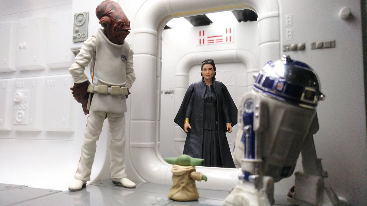 #StarWars #NewRepublic #LeiaOrgana #AdmiralAckbar #R2D2 #Grogu #TantiveIV #BackTVC #Hasbro