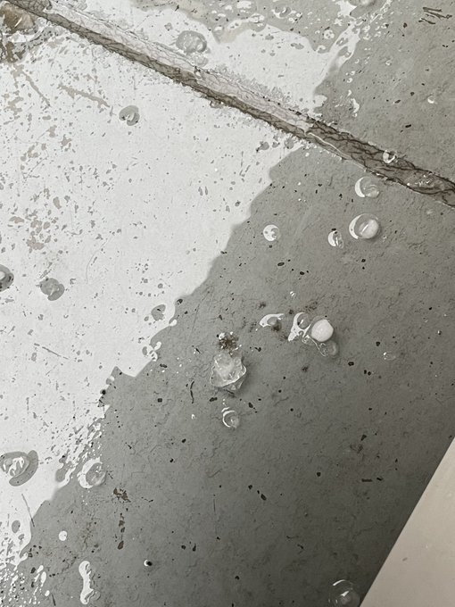 松戸でも雹が!? 