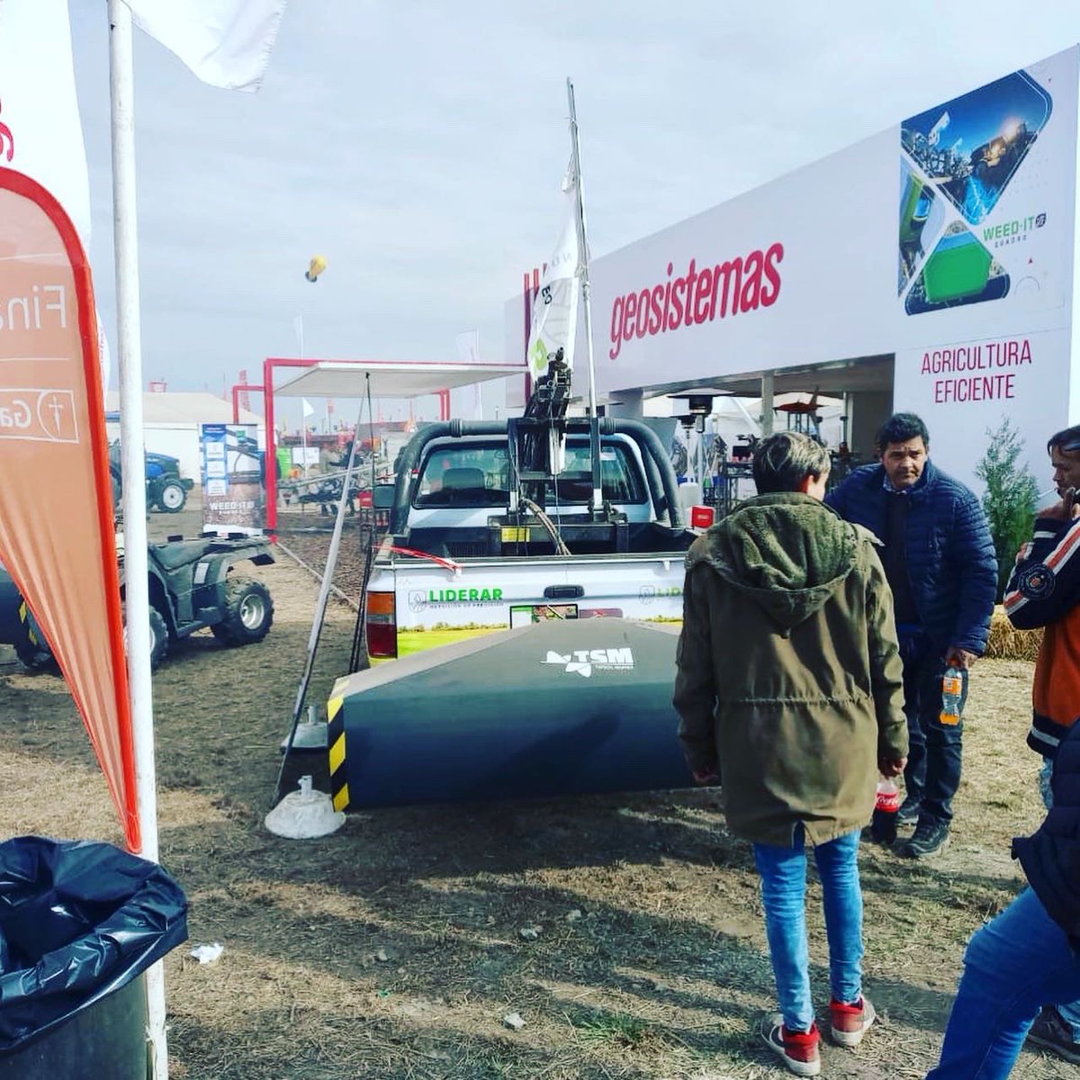 geoprospectors's tweet photo. Some impressions from @AgroActiva …. the #topsoilmapper were spotted several times @geosistemassrl and Liderar booth. #knowyoursoil by #sustainable #soilmanagement #againstcompaction #contactless https://t.co/a21nR5Qm3A