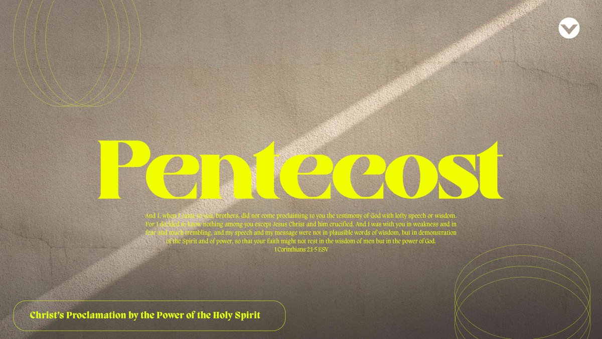 Join us for PENTECOST Sunday! See you at our Worship Services.

ONSITE
The Monochrome, Nuvali 9AM, 11AM
Victory Santa Rosa at Robinsons 10AM, 12PM, 2PM

ONLINE 9AM, 2PM
via Facebook and Youtube