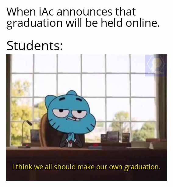 iACADEMEMES's tweet photo. So students, g ba? So we can arrange it. For both student and parents sake. https://t.co/yrCKSyM4Y5