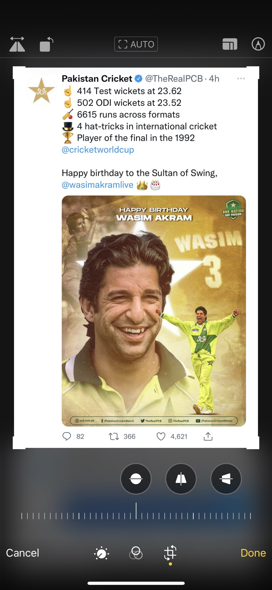 Happy birthday sultan of Swing akram bahi 