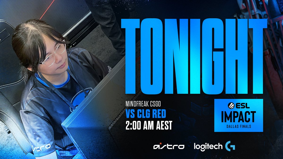 Mindfreak's tweet photo. IT'S INTERNATIONAL LAN GAME DAY! 😤

🆚 @CLGRed // 2:00AM AEST

#GETFREAKED #ESLImpact https://t.co/1LlnotGYOb