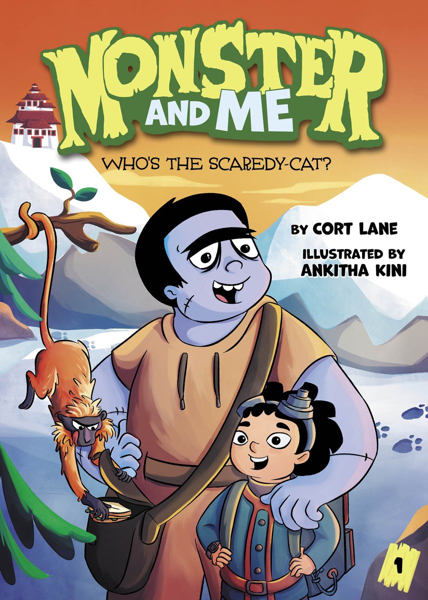 AnkithaKini's tweet photo. So happy to introduce you all to Monster and Me, a super fun book series I had the opportunity to illustrate!
The wonderful story is by Cort Lane @cortoonish. Illustrating this book has been really amazing with the wonderful team @littlebeebooks
 
Arriving through @simonschuster https://t.co/eqVpFiKzdN