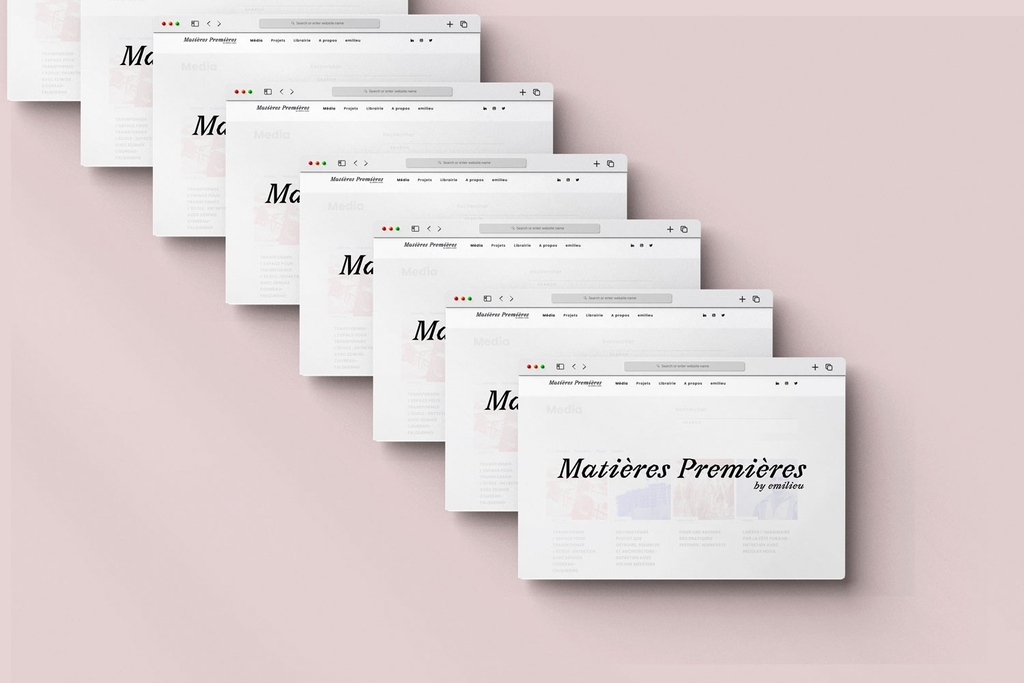 emilieu_'s tweet photo. Emilieu Studio lance Matières Premières sa plateforme de recherche, d’expérimentation et d’anticipation. Matières Premières se positionne comme l’un des premiers acteurs de la recherche-action et de stratégie en architecture intérieure. C'est ici : https://t.co/ifD4i59n7c https://t.co/BxiZaerh7R