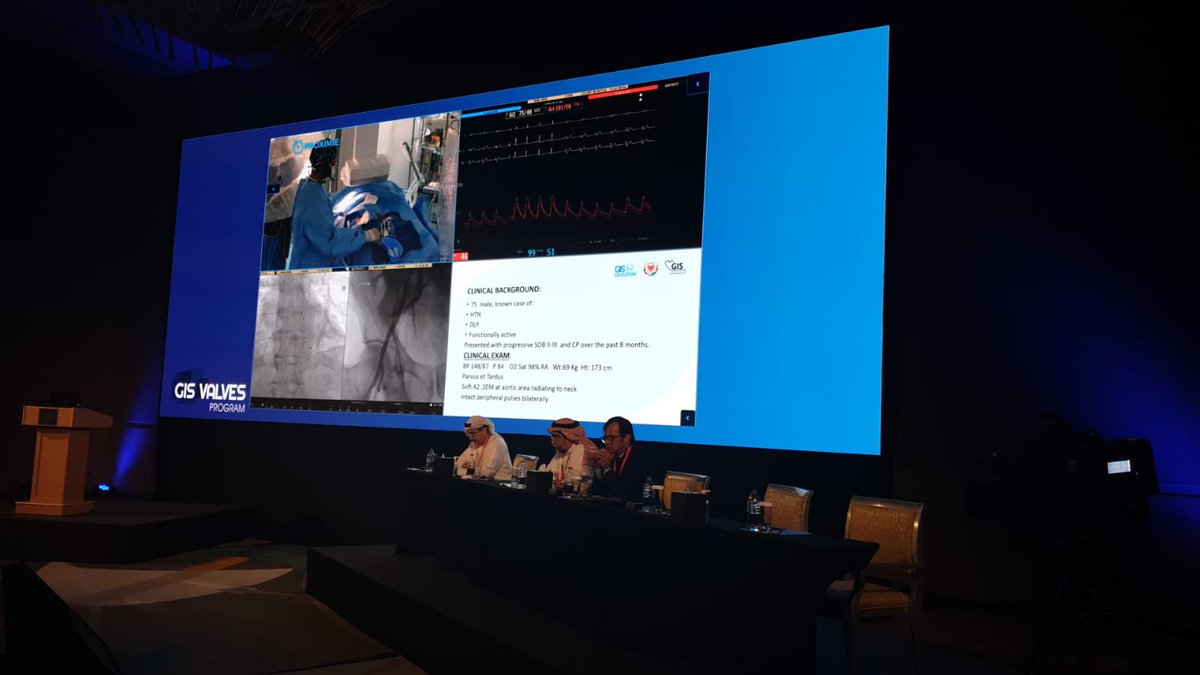 GisGulf's tweet photo. TAVI live Transmission Moderated by Fahad Baslaib from 
Hospital: Prince Sultan Cardiac Center, Riyadh
Join us in-Person at Sofitel Dubai Downtown 3-4 of June 2022
Check our program 
https://t.co/o1e14TTqlp https://t.co/bQiiSFukfZ