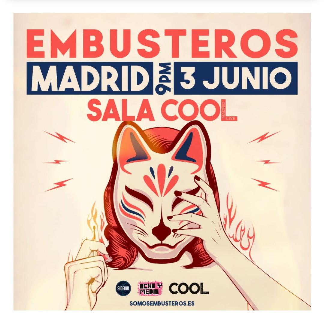GemaEsRo's tweet photo. V I E R N E S
#Babel 💿 🎶
@somosEmbusteros 🔝 💖
🎧 ➡ 
https://t.co/uP4eJx6zU1

💥GÓZALO ESTA NOCHE EN DIRECTO 🎶 🎸 💥
#SalaCool #Madrid 

ULTIMÍSIMAS 🎫 ➡ 
https://t.co/fex2beH0dp https://t.co/abhYPX9GtT