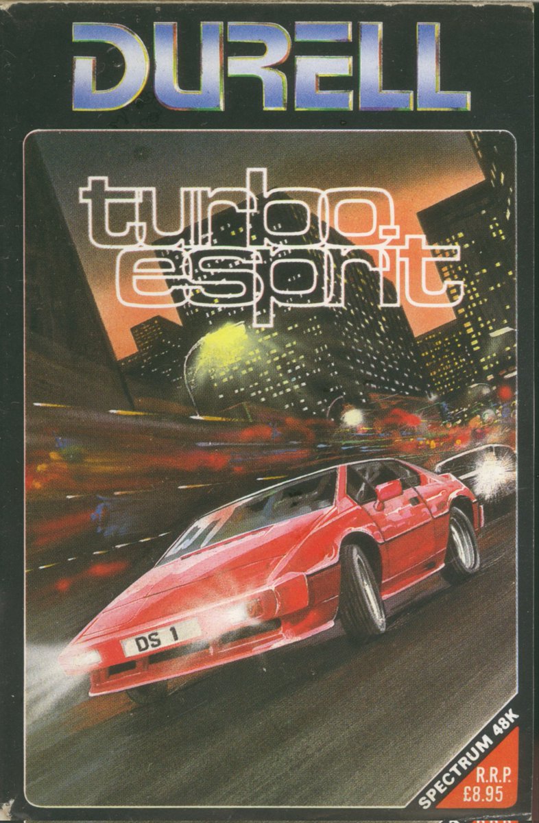 leither_mark's tweet photo. Durell software's 1986 release turbo esprit scanned and restored good enough for a poster, what's not to like ?
#zxspectrum #retro #RETROGAMING #gameart #80sart #durellsoftware https://t.co/eshSk4VamB