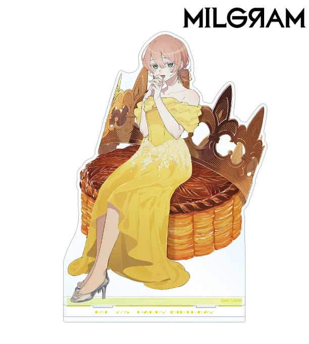 『MILGRAM -ミルグラム-』RTキャンペーン開催!「」をフォロー&amp;RTした方から抽選で1名様にムウ バースデーver.商品セットをプレゼント!#MILGRAM詳細⇒ 