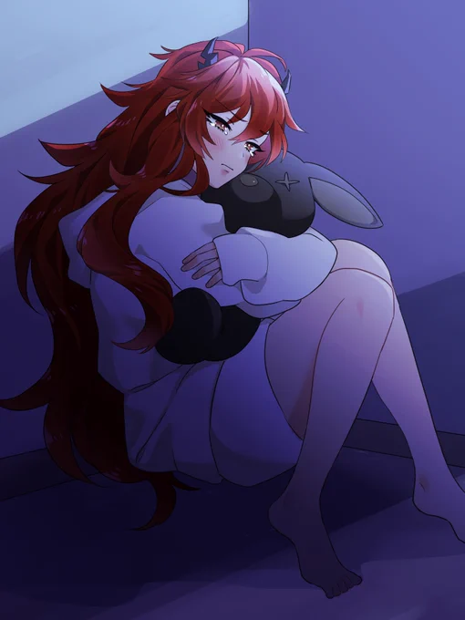 「good night,girl」MVイラスト #りゅうのえ  