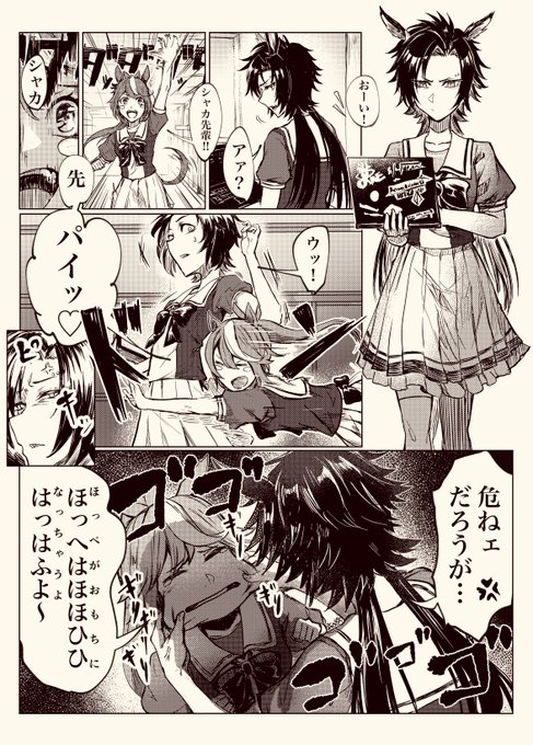 この二人仲良しそうで好き😇 後輩力高い
(sg12はいいぞ …) 