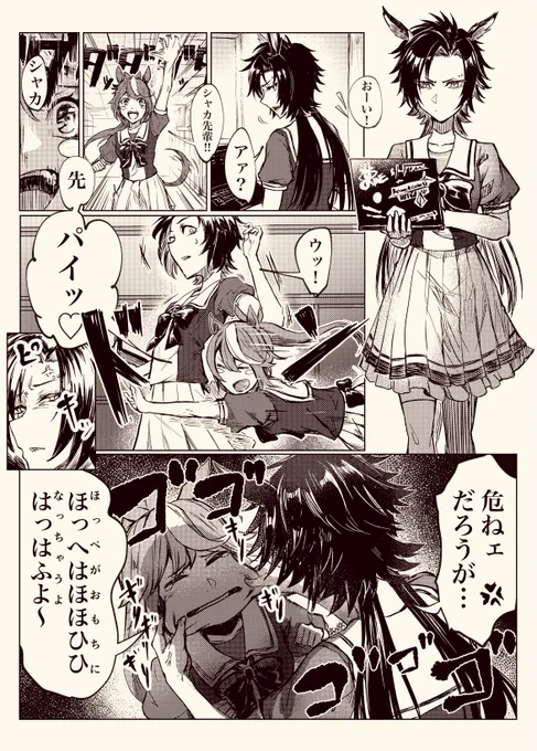 この二人仲良しそうで好き😇 後輩力高い
(sg12はいいぞ …) 