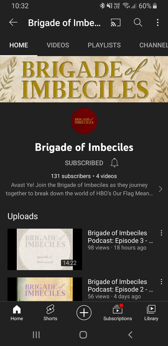 SuchBooks's tweet photo. @imbecilespod Well sussed! Could it be my most quoted line? Who can say, who can say.
Just started the podcast and loving it so far 💖 https://t.co/rCx2KwDm7o