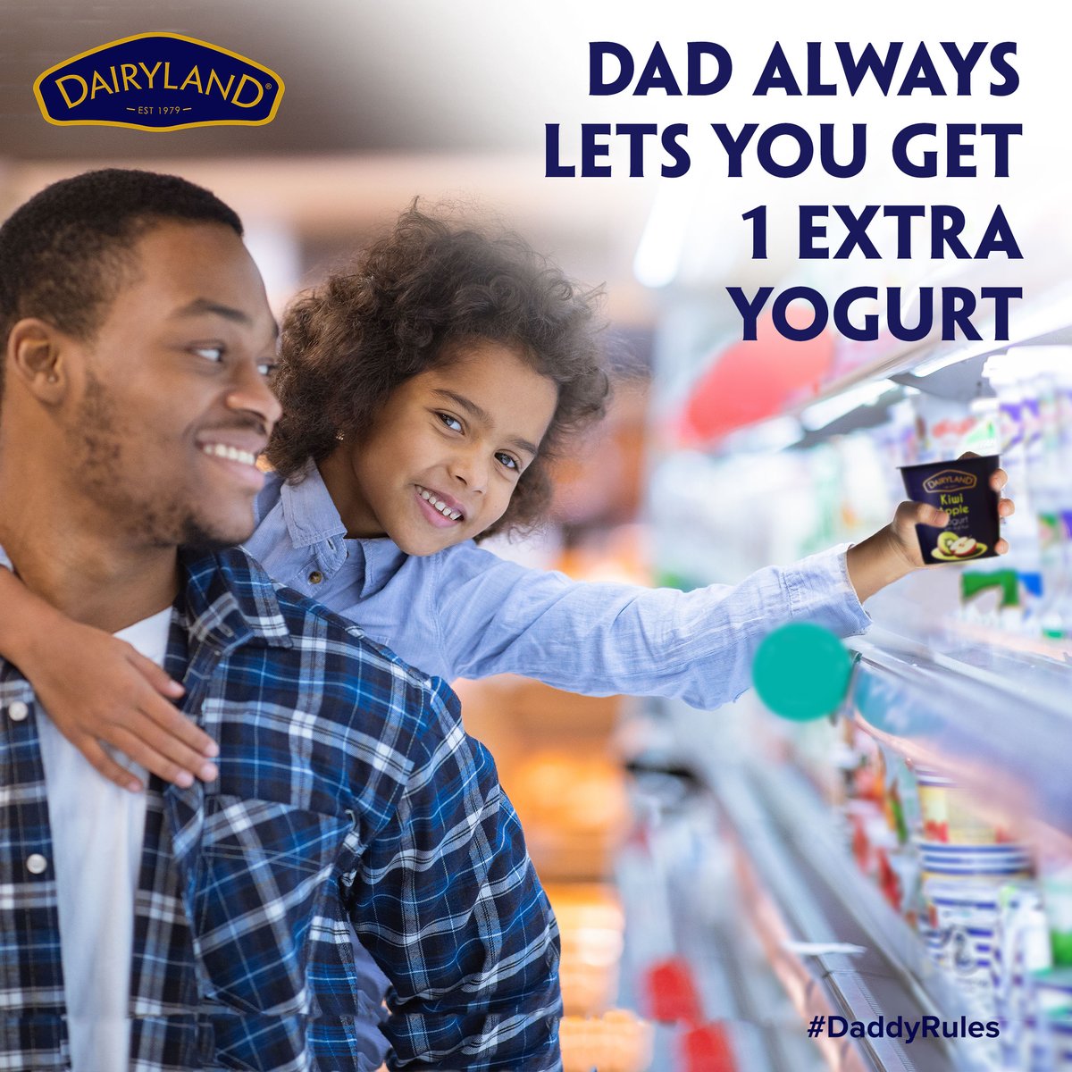 Dairyland_ke_'s tweet photo. Dad always lets you sneak in an extra treat when shopping. 😃 What is the one fun thing you let the kids get away with when shopping? Share with us for a chance to win our special Father's Day hamper. #DaddyRules https://t.co/j3riRw2L74