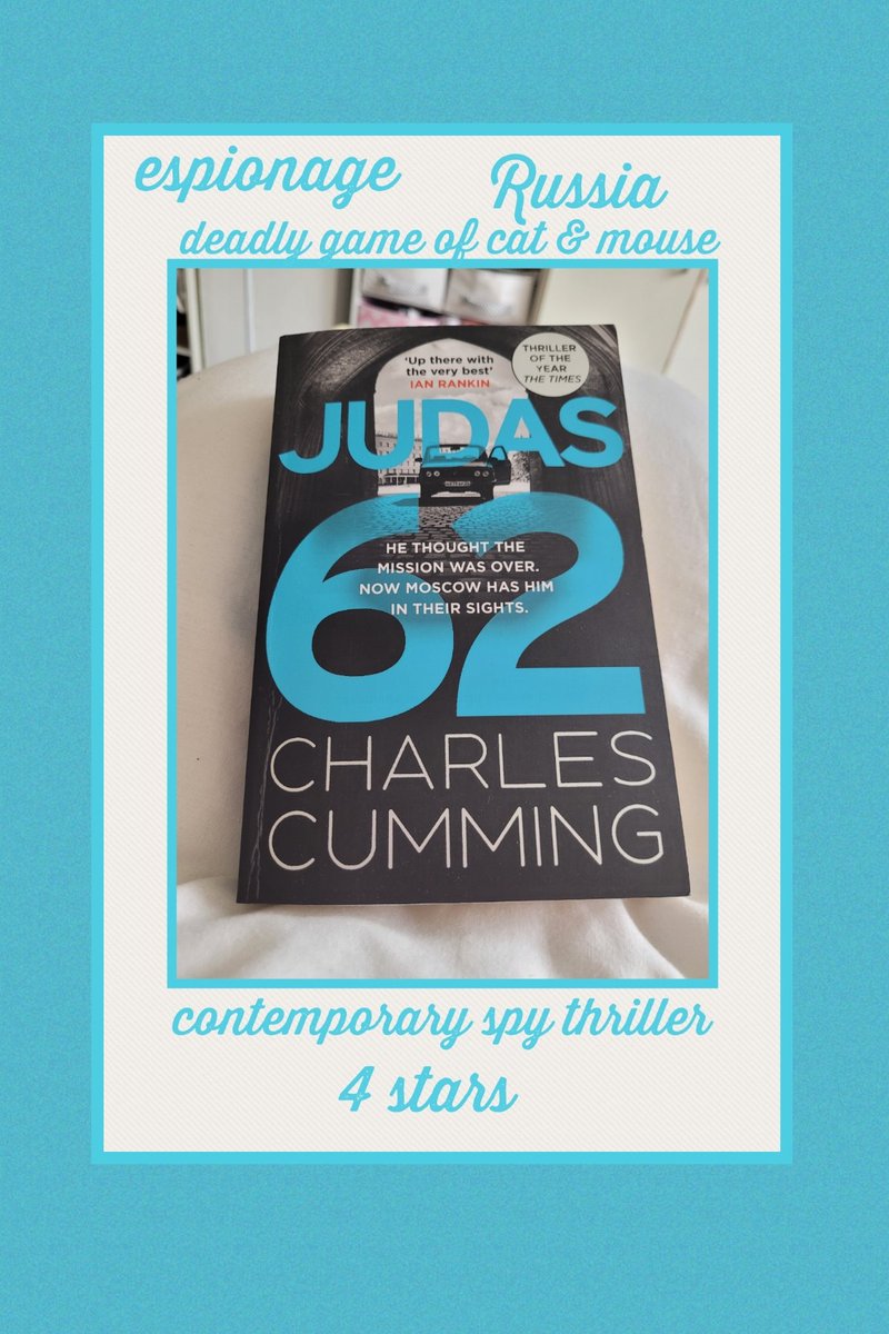 KBookishlife's tweet photo. 4 ⭐️ ⭐️ ⭐️ ⭐️  contemporary spy thriller.  In 1993, Kite is sent to Russia as a student by secret intelligence agency Box 88. Stranded. KGB on his tail. Now in 2020, he is on the Judas List-a target list for enemies of Russia. Can he survive? Pacy.Thrilling. #judas62 #netgalley https://t.co/0YZ9MWfRDf