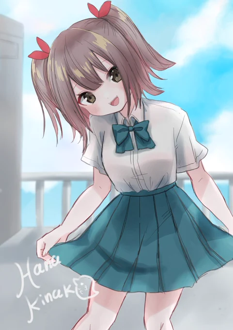チャイム?そんなの鳴った?
#イラスト好きな人と繋がりたい 