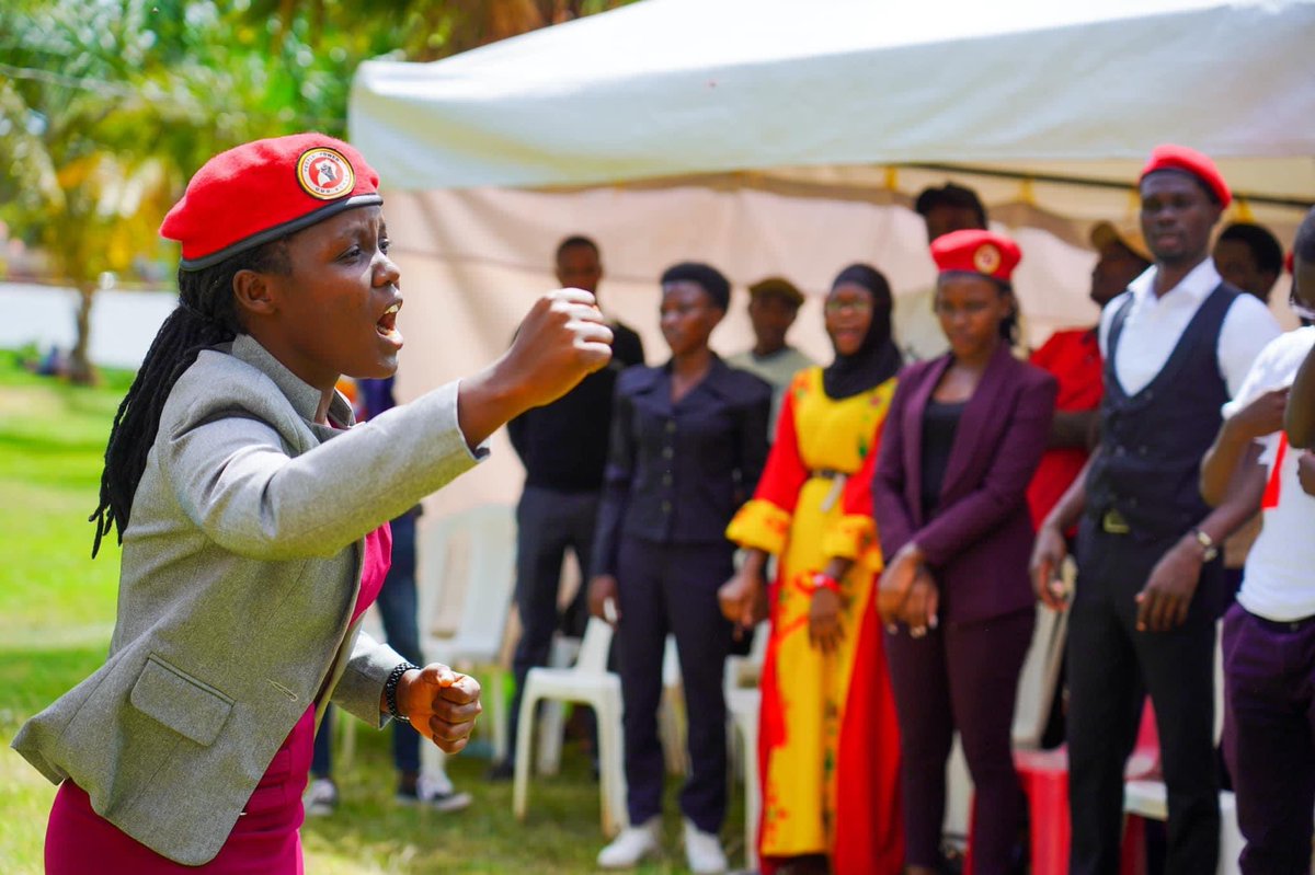 JBMuwonge's tweet photo. RT @MathiasMpuuga: Joined other @NUP_Ug party leaders to speak to our recently elected student leaders from various tertiary institutions. This was at the conclusion of a 2-day retreat organized by @InstitutionsNup at One Love Beach, Busaabala. #PeoplePo… https://t.co/vh97lS0LlZ
