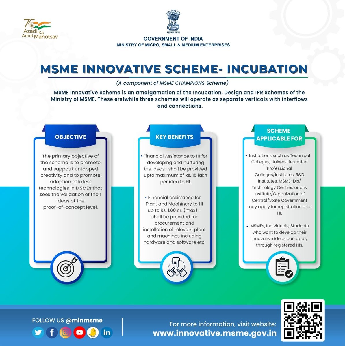 minmsme's tweet photo. #MSME #KVIC #NSIC #COIRBOARD #SCSTHUB https://t.co/FJdRld9xlz