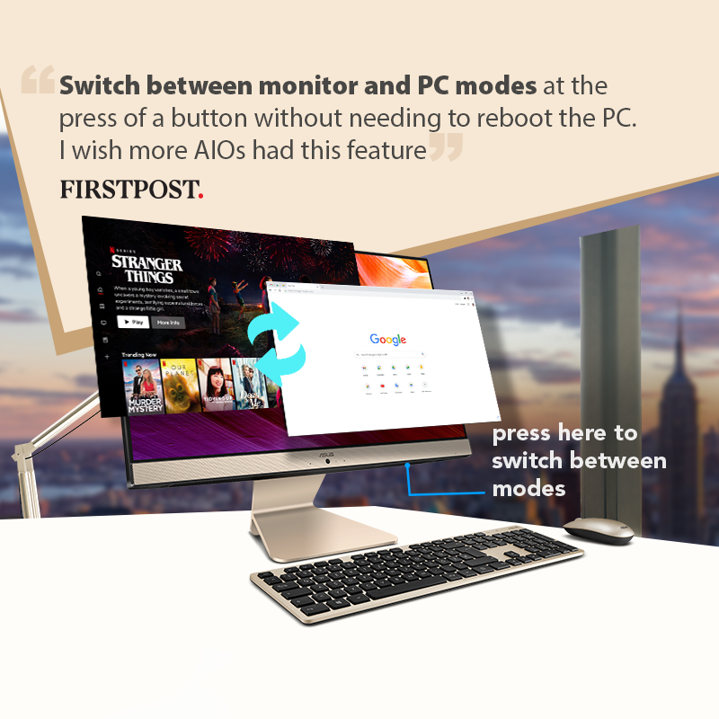 ASUSIndia's tweet photo. Hear what the Tech Gurus have to say about #ASUS Vivo All-in-One PC that enables you to. Do It All whether at home or office!
#ASUSIndia #AllinOnePC #DoItAll #Intel #11thGen #ConsumerPC #HomePC #HomeEntertainment
