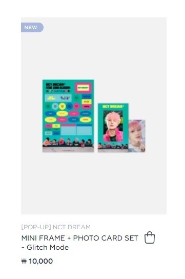 jajjan_store's tweet photo. FAST PO — close 3/6/22 18:00

MD NCT DREAM GLITCH MODE POP-UP STORE
DP 100K / T-Shirt 200K

T-Shirt 645K
Card Holder + ID Card 240K
Acrylic Keyring (Game &amp; Ice) 330K
Holo Film Set 118K
Matching Card Game Set 355K
Tattoo + Sticker Set 225K
Postcard 122K
Mini Frame + Postcard 179K https://t.co/NRzaVKTPlQ