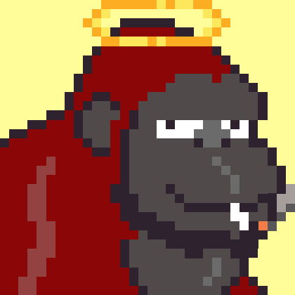 The__Solstice's tweet photo. I'm seeing a bunch of new goofys, time to start another train 🚂

Comment with a goofy gorilla pfp and I will follow you back

Like+RT this and follow any goofys you see 
@GoofyDao https://t.co/T8IwoyPR7y
