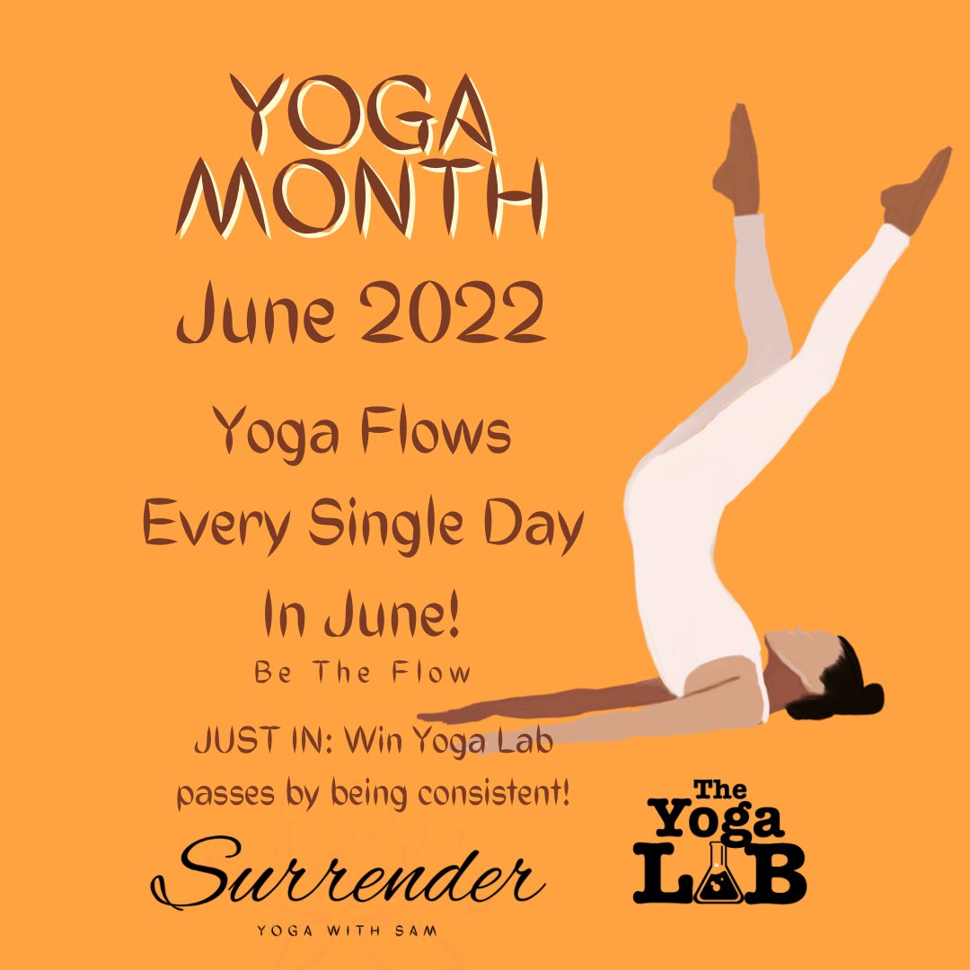 RenegadeSoul216's tweet photo. Flow with me today! Follow this simple flow, post and tag me! 🧡🧡🧡 #SurrenderYogaWithSam https://t.co/MRxlkKZQeA