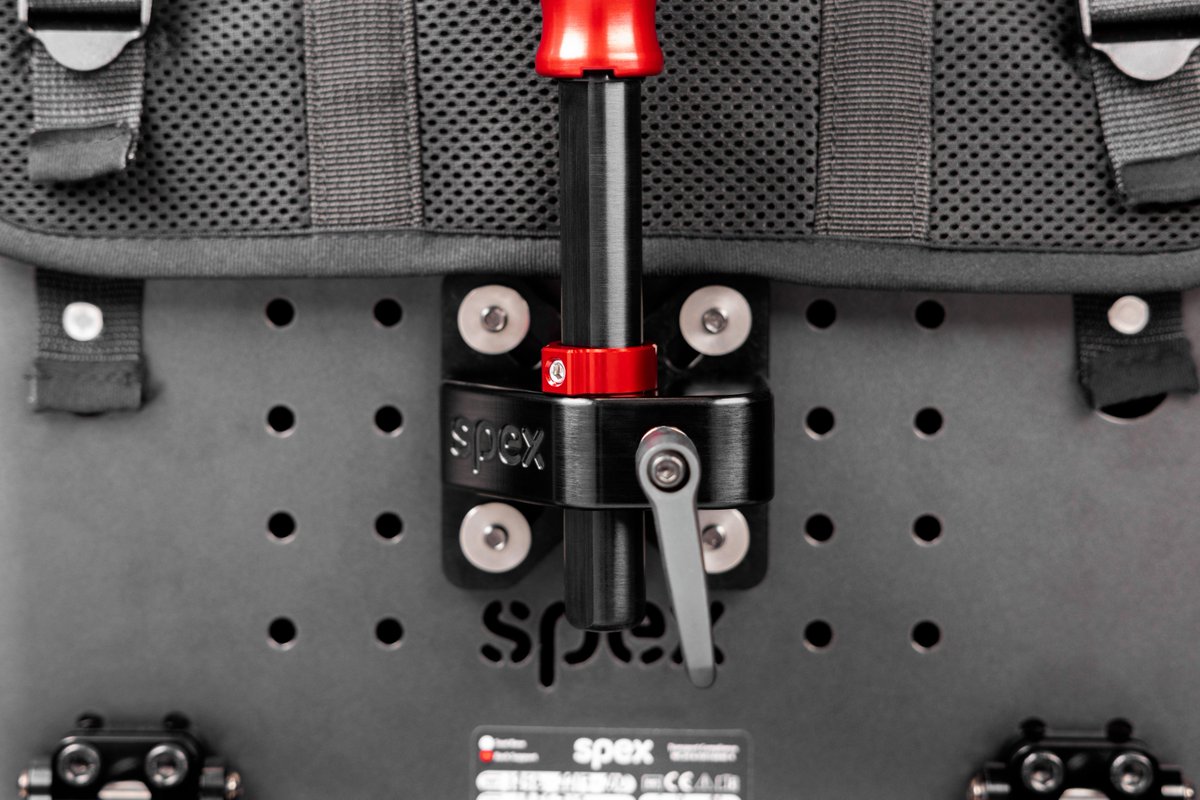 SpexSeating's tweet photo. A simple innovation... yet a wheelchair-changing difference!
The latest head support accessory from Spex is the Stylo Heavy-Duty Compatibility Kit; allowing the Stylo to be attached to a wide range of back supports, and also adding reinforcement. https://t.co/dSVuWnKL0b