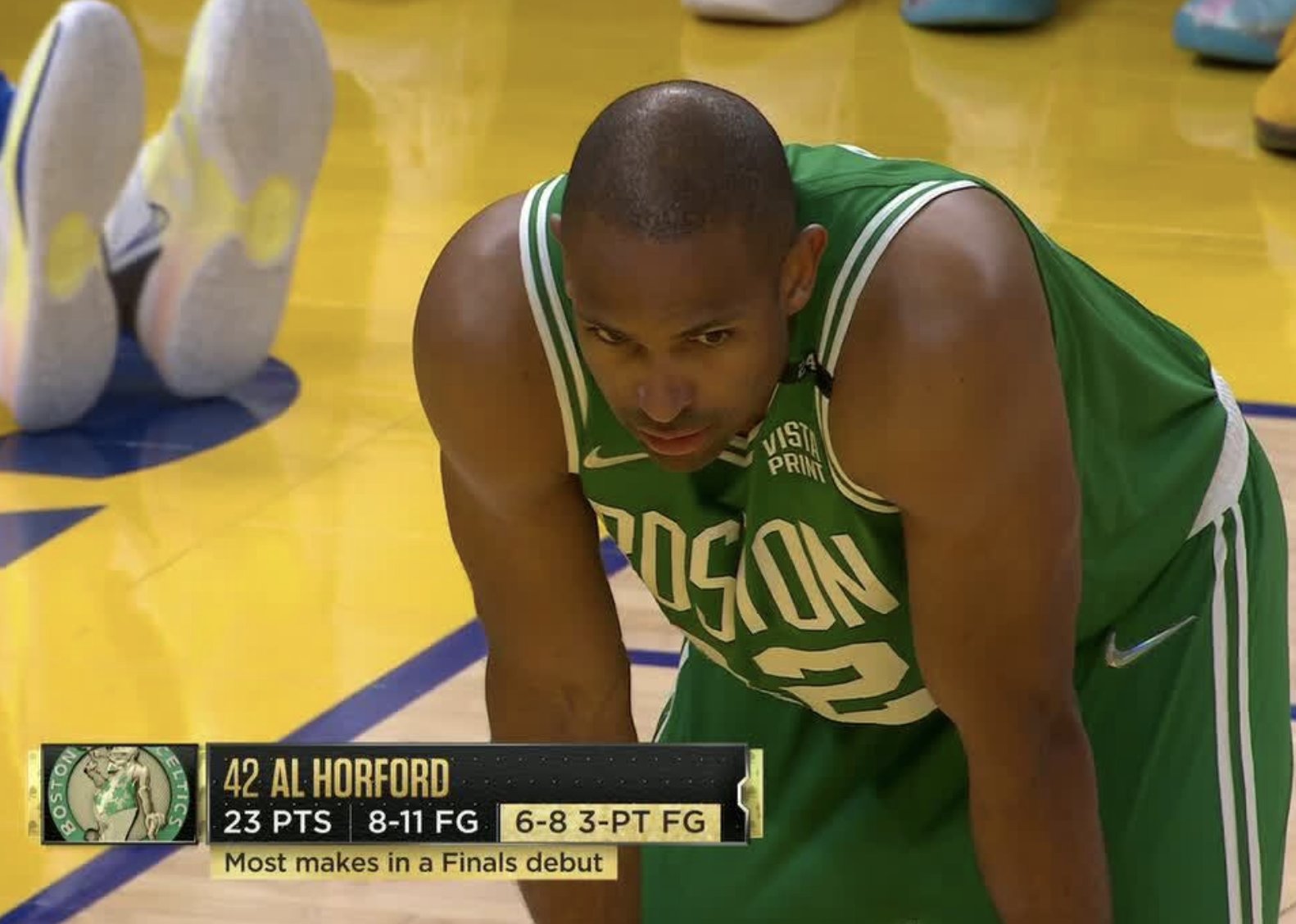 Al Horford, enam tembakan tiga angkanya membantu Celtics memenangi game 1