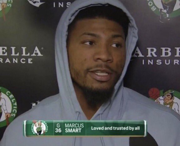 Love & Trust  Marcus Smart, Forever a Celtic. 