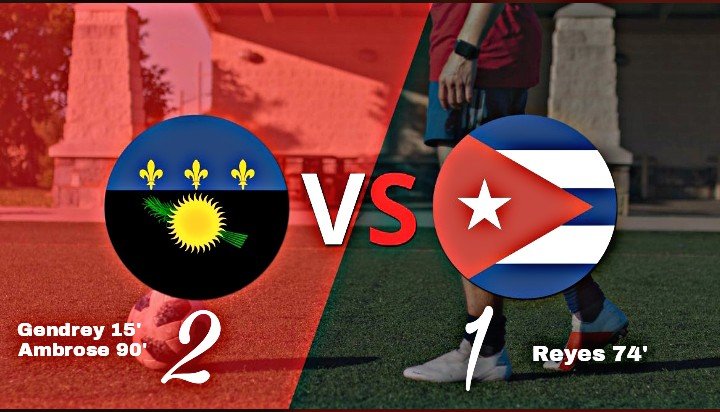 ✅ La selección absoluta cubana de fútbol mejora su plantilla cada vez más, pero sigue en deuda con sus resultados. Guadalupe nos ganó 2-1. Cuándo despegaremos? 🤔

#ConcacafNationsLeague