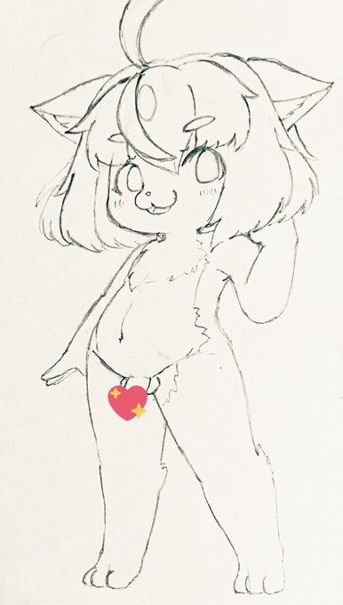 代理くん(ちんちん付き)
普段はついてないし付いてる時も小さい🌭 