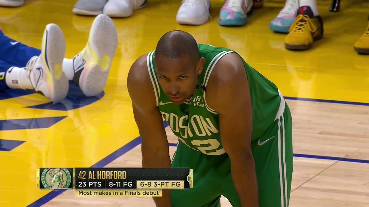 BleacherReport's tweet photo. Horford is taking over. https://t.co/6sOy07yVMh