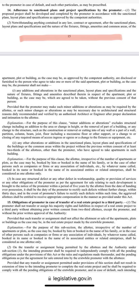 kvgnaa1's tweet photo. Under Section 14(2) of RERA Act, NO additions & changes in sanctioned layout & amenities can be done by builder, without PRIOR CONSENT of 2/3rd allottees. How Villas in CGEWHO Greater Noida, approved by @MoHUA_India & @OfficialGNIDA ? #FirstScam # NewAdarashScam ? 1/2 https://t.co/VSYXZxjgzc