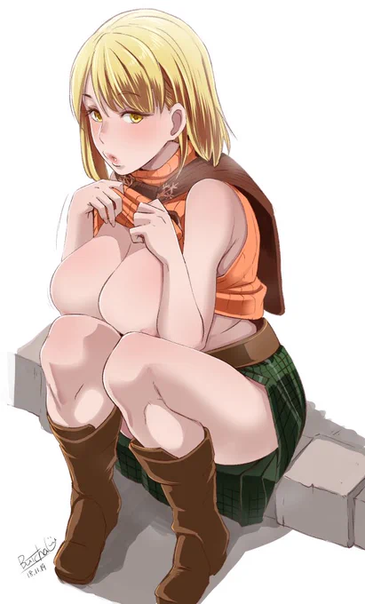 このアシュリーも見納めか 