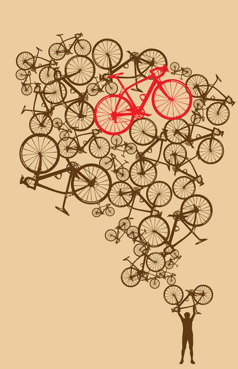 #WorldBicycleDay 🥳

"The bicycle] is no longer a beast of steel… no, it is a friend… It is a faithful and powerful ally against one’s worst enemies. It is stronger than anxiety, stronger than sadness. It has all the power of hope.” - Maurice Leblanc 🚲