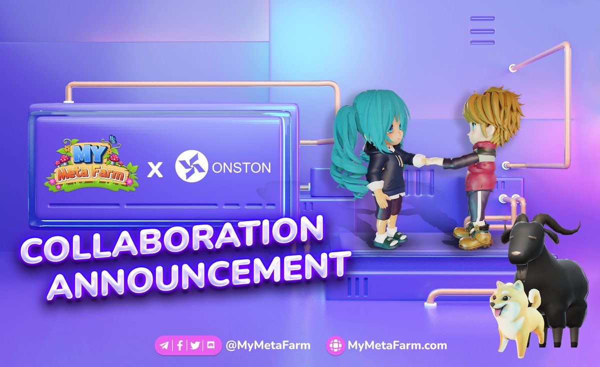 0xtunad's tweet photo. #CollabSeries MY META FARM x @onstonofficial

We’ve joined the Metaverse Alliance. Which is an Alliance formed by #Metaverse projects that want to cooperate for the prosperity of the projects.

#metafi #metaversealliance #gamefi https://t.co/kgCD1X3Fd2