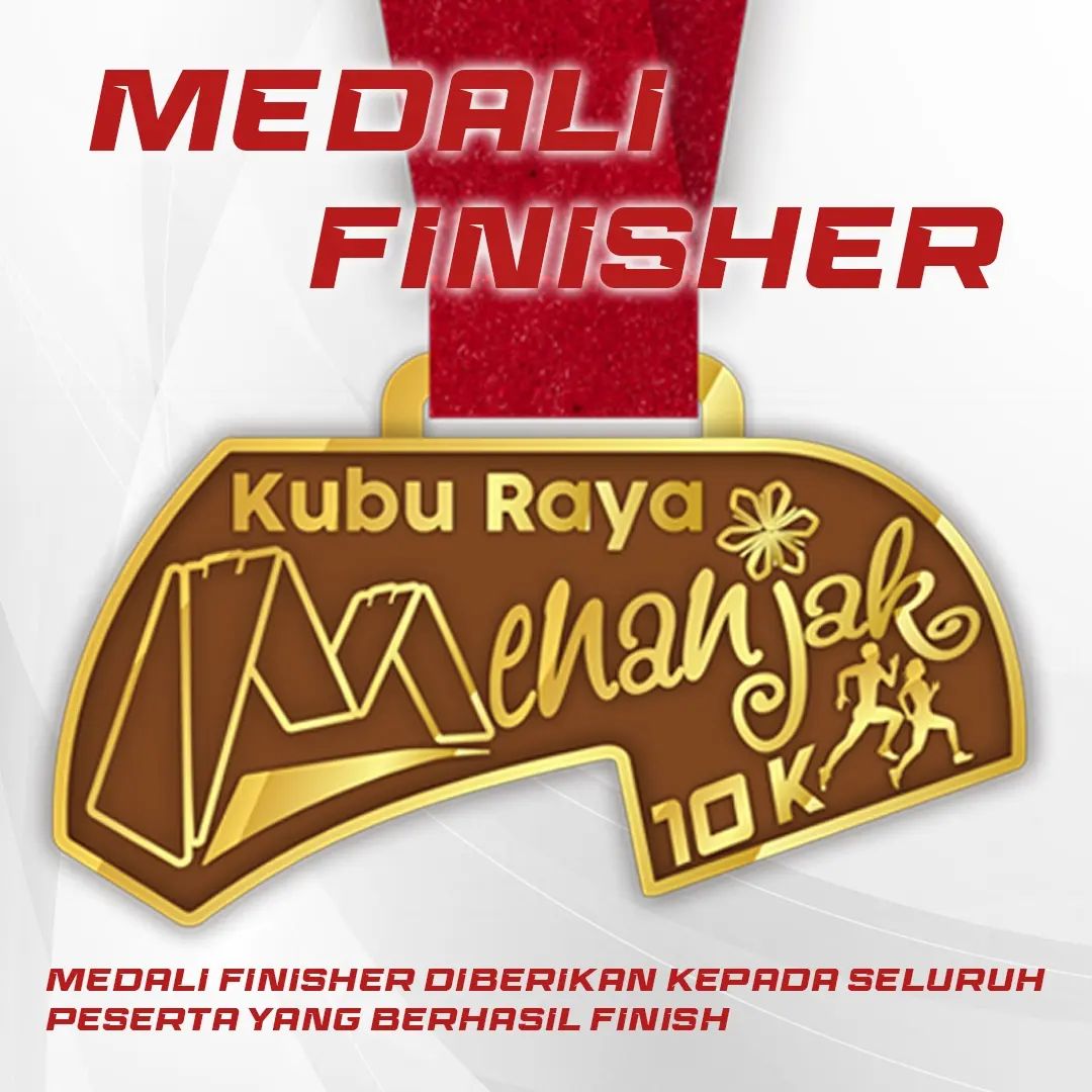 Medali Kubu Raya Menanjak 10K 2022